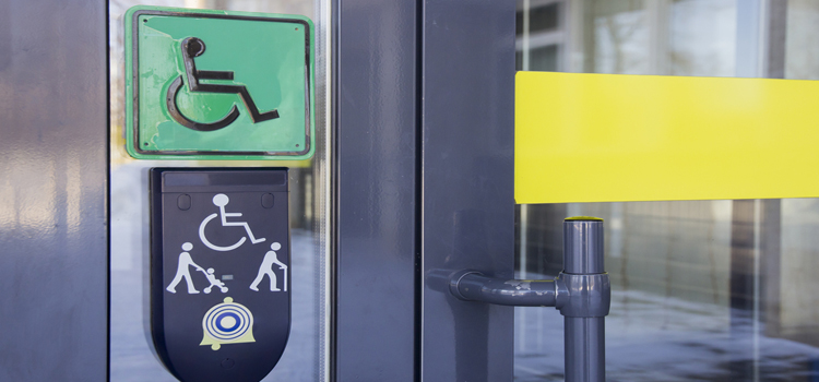 automatic handicap door opener in Granite Bay
