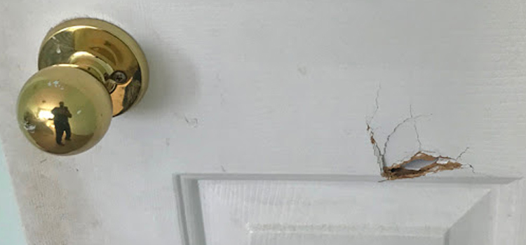 interior door hole repair Granite Bay