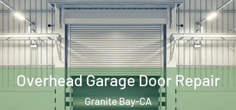 Overhead Garage Door Repair Granite Bay-CA